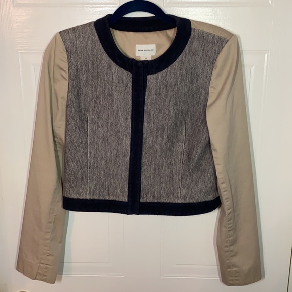 CLUB MONACO CROP JACKET RETRO STYLE - Picture 2 of 5